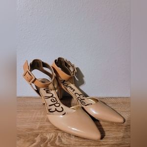 Sam Edelman Tan Slingback Heels